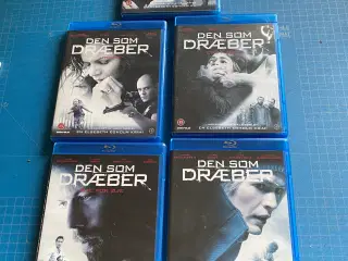 5 stk Danske dvd’er - Den som dræber
