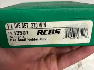 RCBS .270 win die set