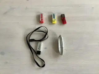 USB stik/ memory kort