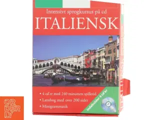 Italiensk : intensivt sprogkursus på cd (Bog)