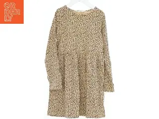 Langærmet leopard mønstret kjole fra H&M (str. 128)