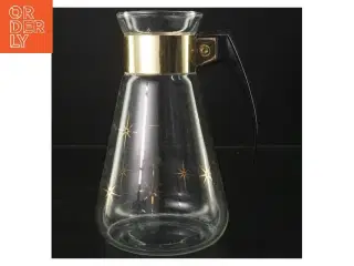 Corning Ware Star Burst Glaskande med stjerne mønster (str. Ø 8 cm længde 21 cm)