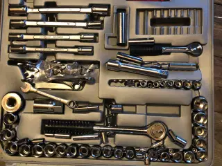 Topnøglesæt 87 dele