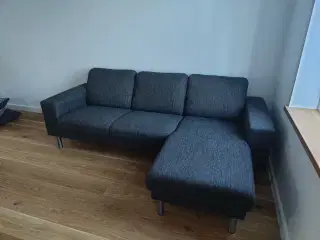 Sofa med chaiselong