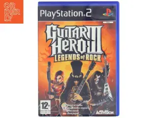 Guitar Hero III: Legends of Rock PS2 spil fra Activision