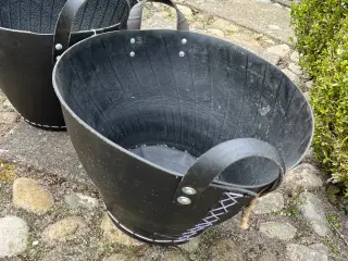 Flotte spande af genbrugsdæk