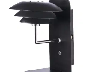 2stk. Dyberg Larsen DL20 væglampe med USB, sort 