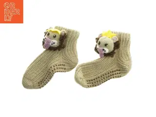 Børnesokker med løvemotiv fra Melton (str. 26-27 )