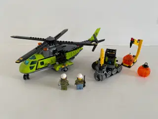 LEGO CITY Vulkan Forsyningshelikopter 60123