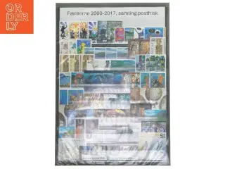 Samling af frimærker fra Færøerne 2000-2017 postfrisk