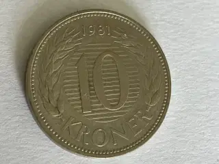 10 Kroner 1981