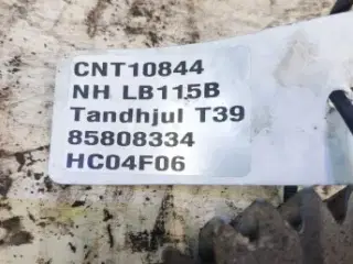 New Holland LB115B Tandhjul T39 85808334