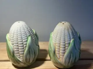 Charmerende retro salt- og pebersæt–Majskolber