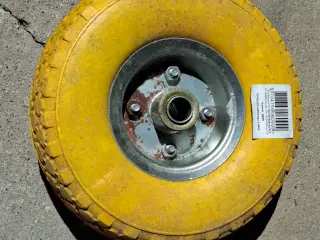 4 X Punkterfrit hjul 10" 3.00-4 Ø20 mm