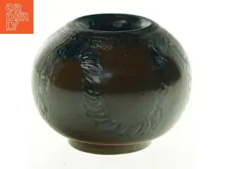 Håndlavet Keramik vase (str. 8 x 7 cm)