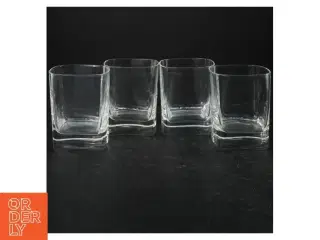 Sæt med fire Whisky glas (str. 9x6 cm)