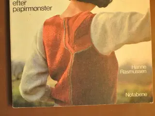 strik efter papirmønster, aff hanne rasmussen, emn