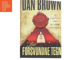 Det forsvundne tegn af Dan Brown (Bog)