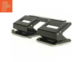 Dobbelt hulmaskine fra Brause Brause (str. 27 x 10,5 x 8,5 cm)