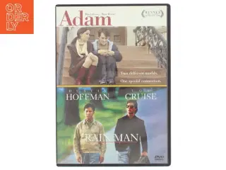 DVD med filmene &#39;Adam&#39; og &#39;Rain Man&#39;