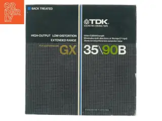 TDK GX 35-90B Spolebånd (str. 19 x 19 x 2 cm)