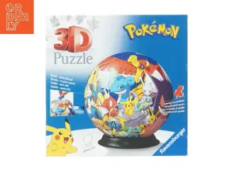 3D puslespil med Pokémon tema fra Ravensburger (str. 12,9 cm)
