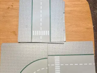 Lego plader med veje på