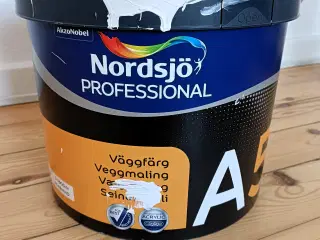 Vægmaling, Nordsjø Professional A5, 10 liter