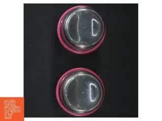 Drikkeglas 4,5 dl fra Tupperware (str. H 12 cm, ø 7,5 cm)