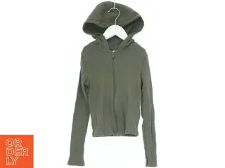 Ribbet hættetrøje med lynlås fra H&M (str. 140)