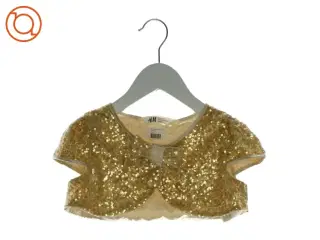Kort cardigan med palietter fra H&M (Str. 122/6-7 år)