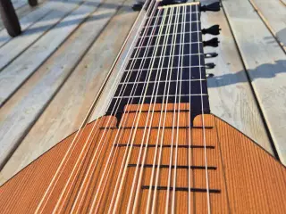 1963 vintage 10 kors lut håndlavet af Hans Jordan