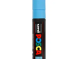 Posca Tusch, PC-17K, streg 15 mm, extra broad, lyseblå, 1 stk.