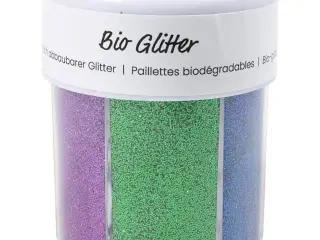 Bio-glimmer, ass. farver, 6x28ml/ 1 ds.