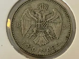 10 Dinara Yugoslavia 1931