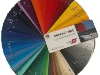 Oracal 751 Farvekort - Vifte