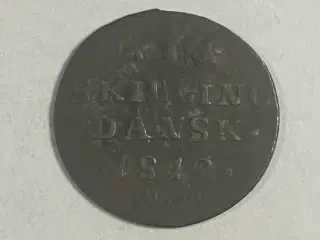 1 Skilling 1812 Danmark