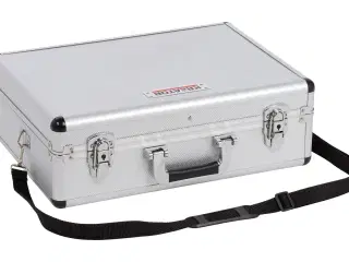 Aluminiums kuffert sølv 460x330x155 mm