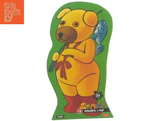 Bamse puslespil 24 brikker fra DR, Krea (str. 24 prikker)