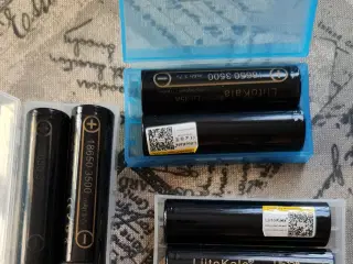 LiitoKala 18650 batterier.