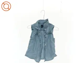 Denim skjorte uden ærmer fra Gap (str. 116 cm)