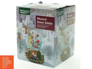 Musikalsk snekugle med juletema fra Melinera (str. 13x10 cm)