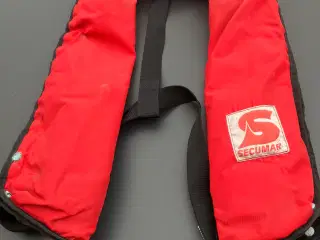 Redningsvest Secumar oppustelig