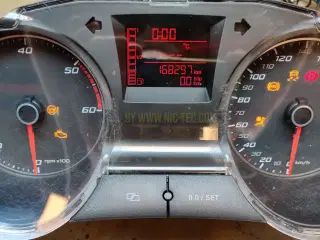 Reparation af speedometer og kombiinstrument på SEAT IBIZA 08>