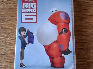 WALT DISNEY: BIG HERO 6.  DVD-tegnefilm. 