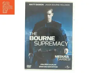 The Bourne Supremacy med Matt Damon (DVD)