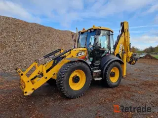 JCB 4CX Super (lang bagarm)