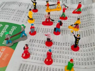 Figur til Modelbane Togbane 15stk , skala 1-87 H0 