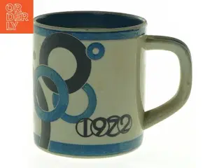 Keramikkrus kunst fra Royal Copenhagen (str. 11,5 x 10 cm)