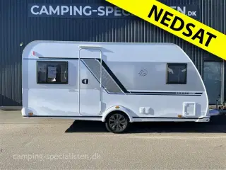 2023 - Knaus Sport 450 FU SPORT E POWER SELECTION   NEDSAT SPAR KR. 29.700,- Knaus sport 450 FU E-Power 2023 - Dobbelt seng - kan nu ses  hos camping-specialisten